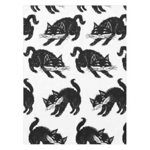 Cat pattern tablecloth
