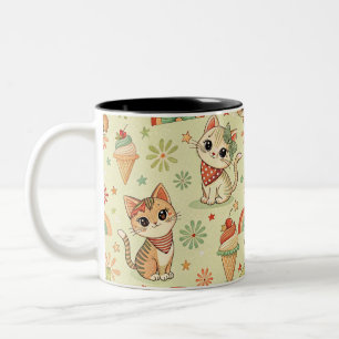 Cat pattren Mug