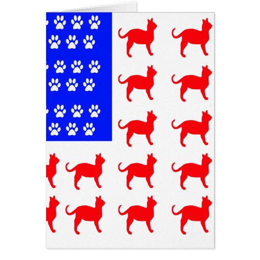 Cat + Paw Flag (Front)