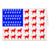 Cat + Paw Flag (Front Horizontal)