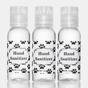 Cat Paw Foot Prints Hand Sanitizer