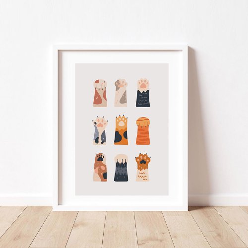 Cat Paw Poster
