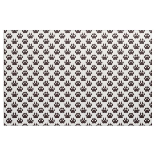 Cat Paw Print Fabric