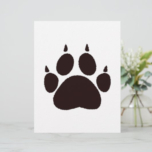 Cat Paw Prints (Standing Front)