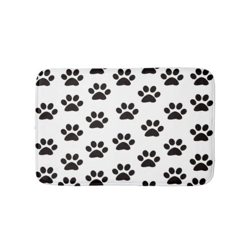 Cat Paw Prints Bath Mat