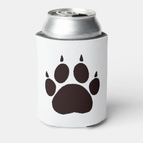 Cat Paw Prints  Can Cooler