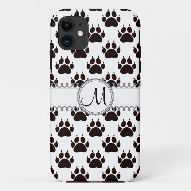 Cat Paw Prints Case-Mate iPhone Case (Back)