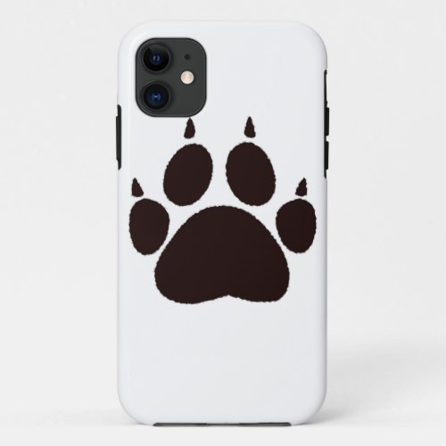 Cat Paw Prints iPhone 11 Case