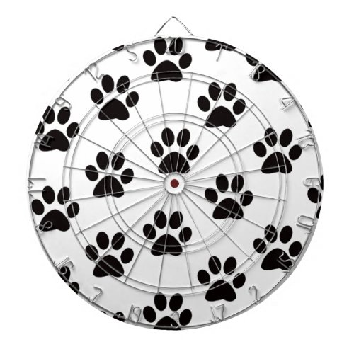 Cat Paw Prints Dart Board