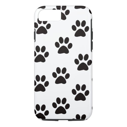 Cat Paw Prints iPhone 7 Case