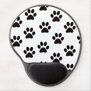 Cat Paw Prints Mouse Pad