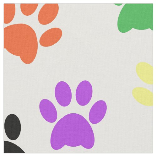 cat paws fabric