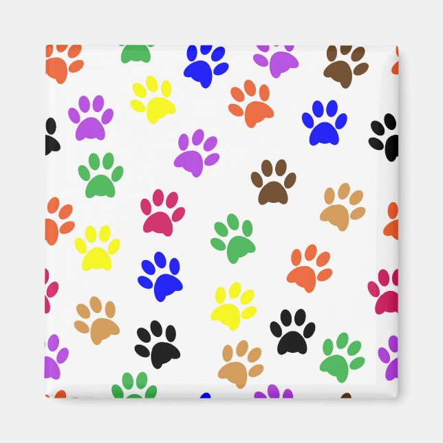 cat paws magnet (Front)