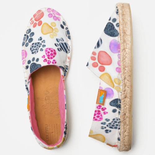 Cat Paws Pattern Espadrilles