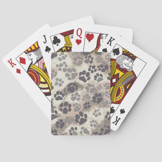 Cat Paws Poker Cards (Back)
