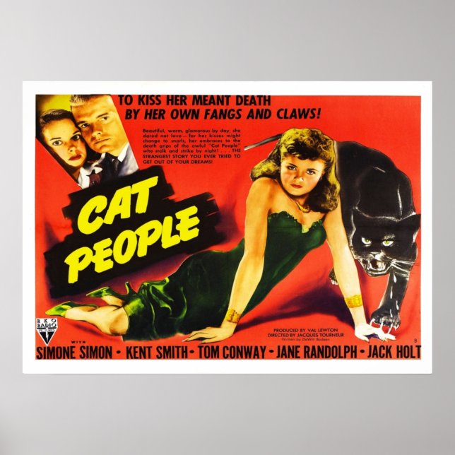 Cat People 1942 2 Poster (Front)