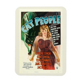 Cat People  Movie   Magnet by markomundo at Zazzle