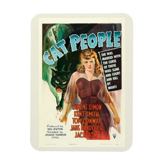 Cat People, Movie   Magnet (Vertical)