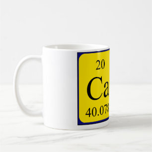 Cat periodic table name mug