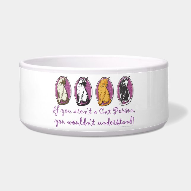 Cat Person Bowl (Front)