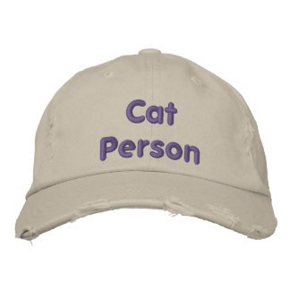 Cat Person - Funny Baseball Hat