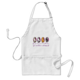 Cat Person Humor Adult Apron