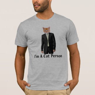 cat person, I'm A Cat Person T-Shirt