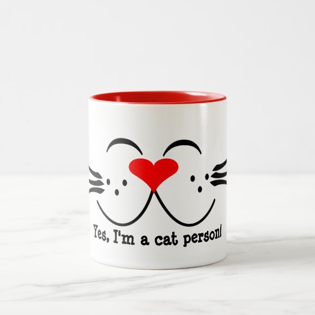 Cat Person Mug (Center)