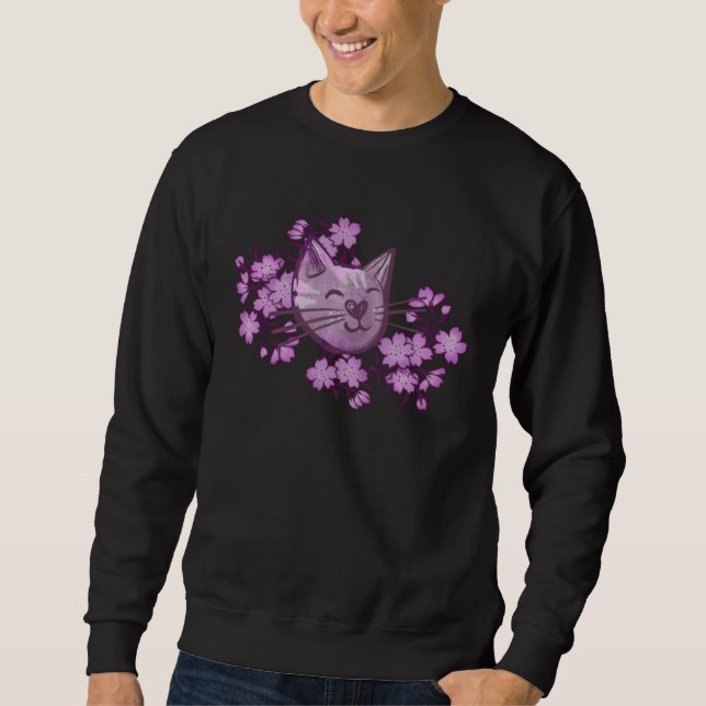 Cat Person Sweatshirt (Front)