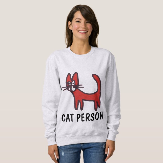 CAT PERSON t-shirts (Front Full)