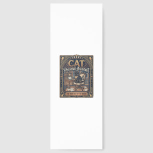 Cat Personal Assistant Cat Funny Owner Humor Vinta Bookmarks
