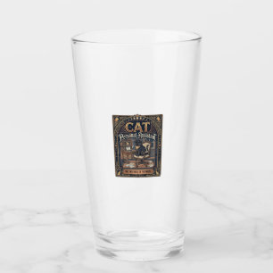 Cat Personal Assistant Cat Funny Owner Humor Vinta Glass