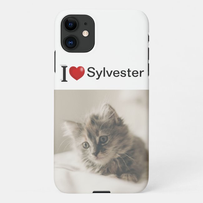 Cat Personalized black text 