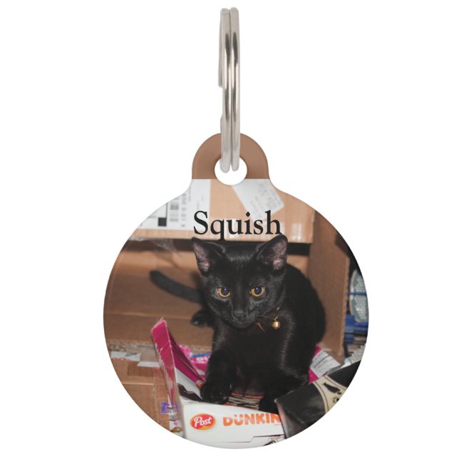 Cat Pet ID Tag (Front)