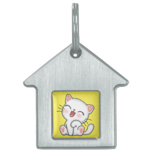 Cat Pet ID Tag