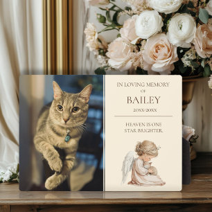 Cat Pet Memorial  Plaque