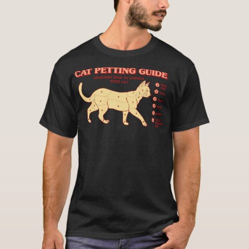 Cat Petting Guide T_Shirt