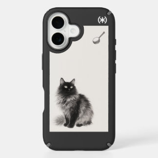 cat phone case black cat cute phone case minimalis
