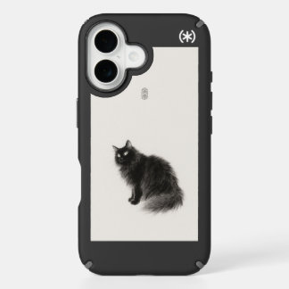 cat phone case black cat cute phone case minimalis