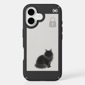cat phone case black cat cute phone case minimalis