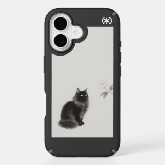 cat phone case black cat cute phone case minimalis