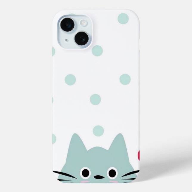 Cat phone cases customized with your pet name (Back)