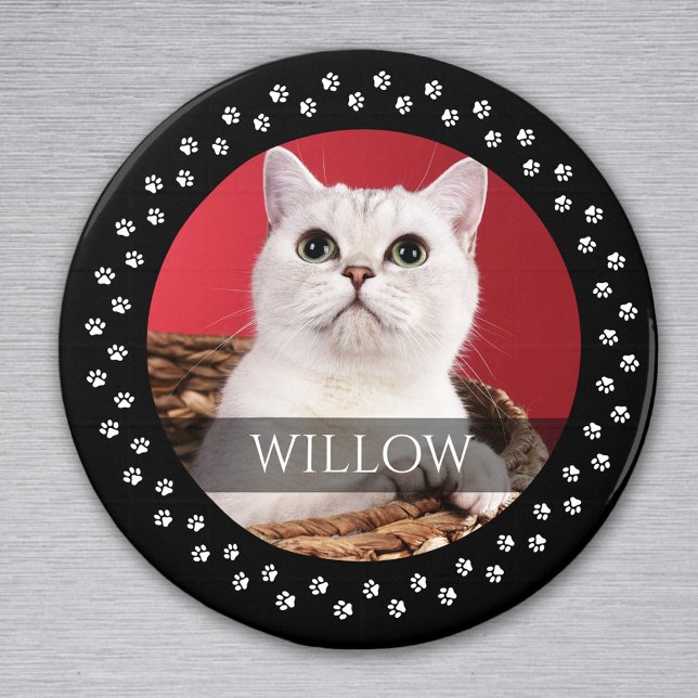 Cat Photo Magnet - Personalized Pet Keepsake (Creator Uploaded)