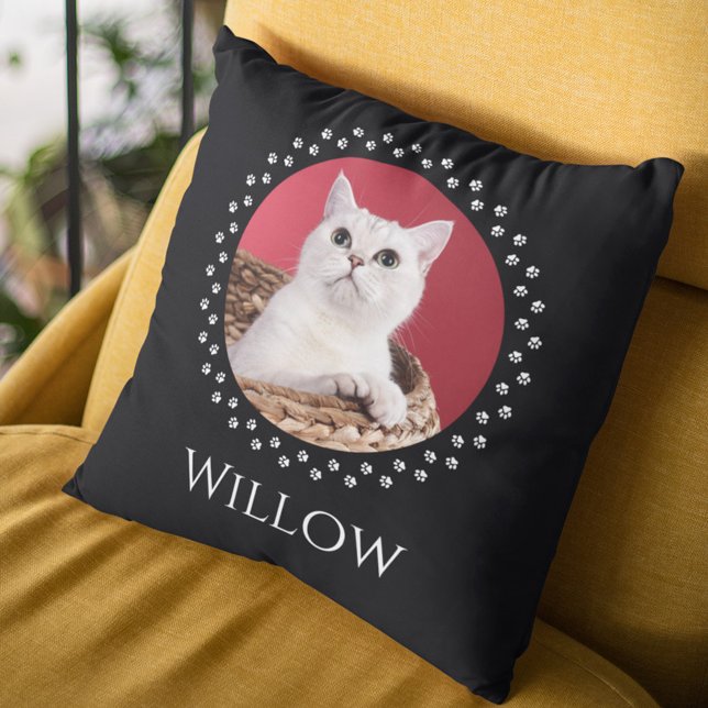 Cat Photo Pillow - Personalized Pet Keepsake Gift (Creator Uploaded)
