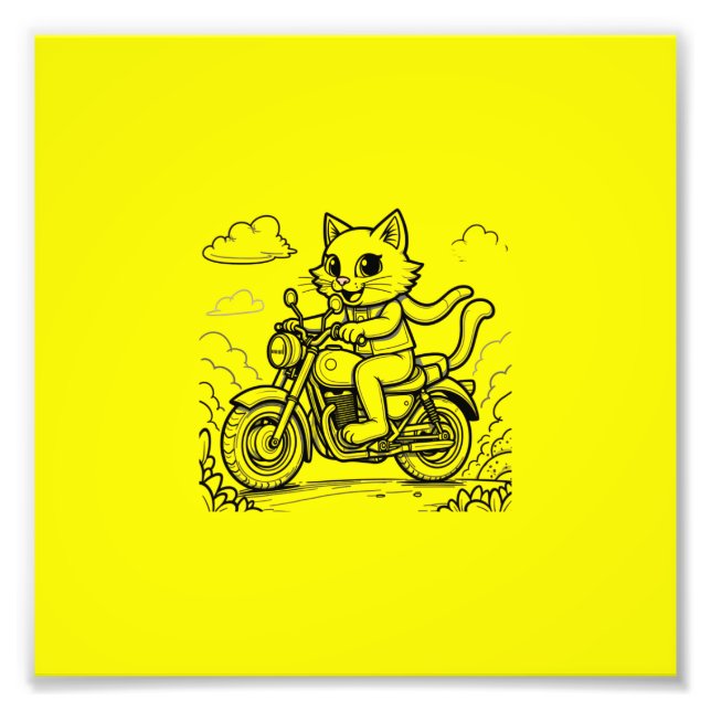 Cat Photo Print (Front)