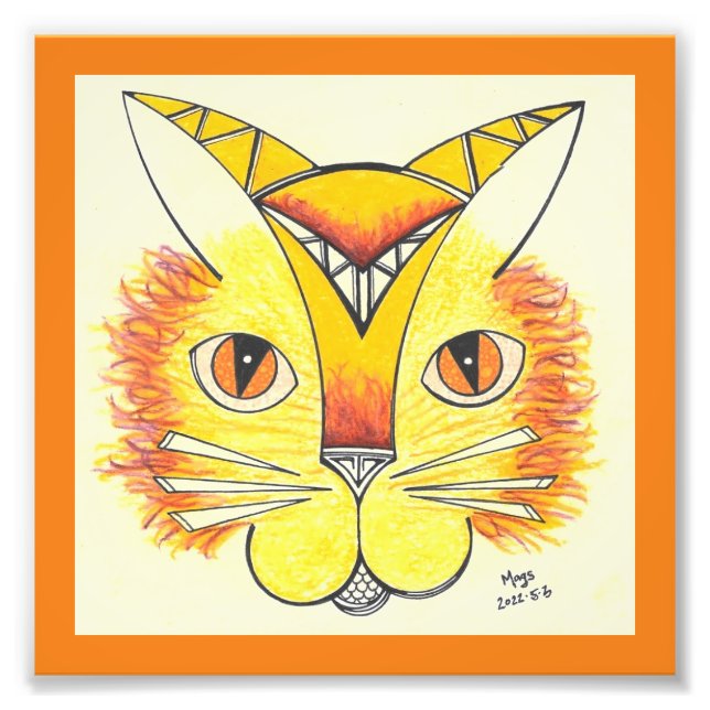 Cat Photo Print (Front)