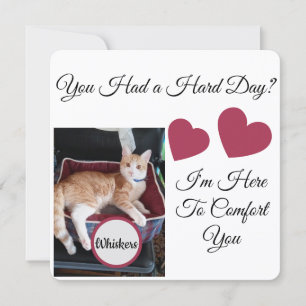 Cat Photo, Quotes Front and Back, Paw, Heart, Name
