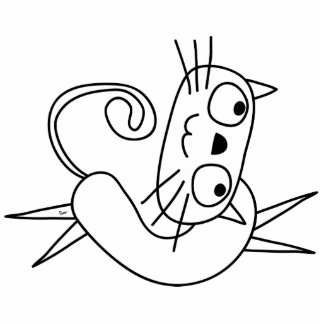 Cat Photo Sculpture Magnet