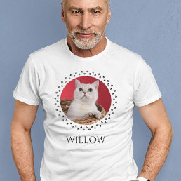 Cat Photo Shirt - Personalized Pet Gift T-Shirt