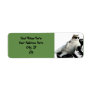 Cat piano - cat with sunglasses - cat drawing label